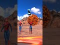 Spider-Man, Captain America, Hulk, IronMan and Venom Lava Trap!!!. Help them. 🥺#funny #shorts