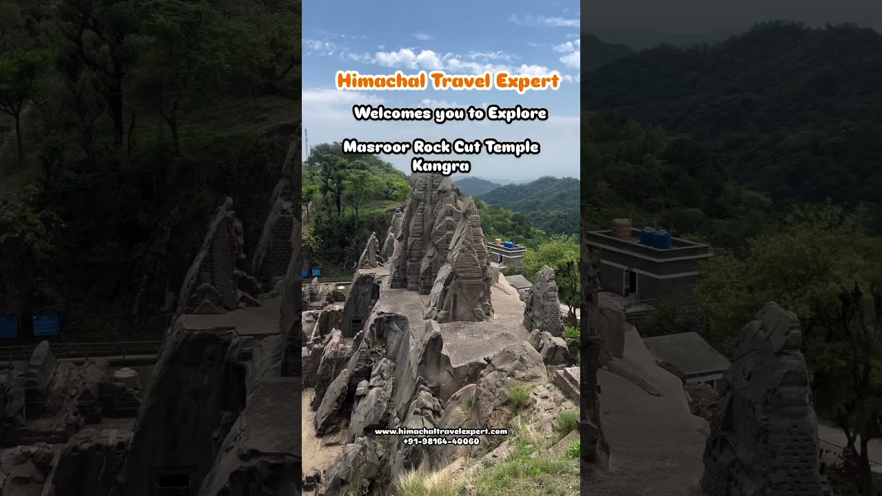 Discover the Mysteries of the Masroor Rock Cut Temple: A Marvel of Ancient Architecture!