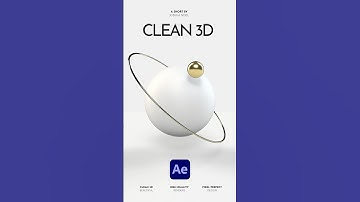 Make the Cleanest 3D Motion Graphics in After Effects