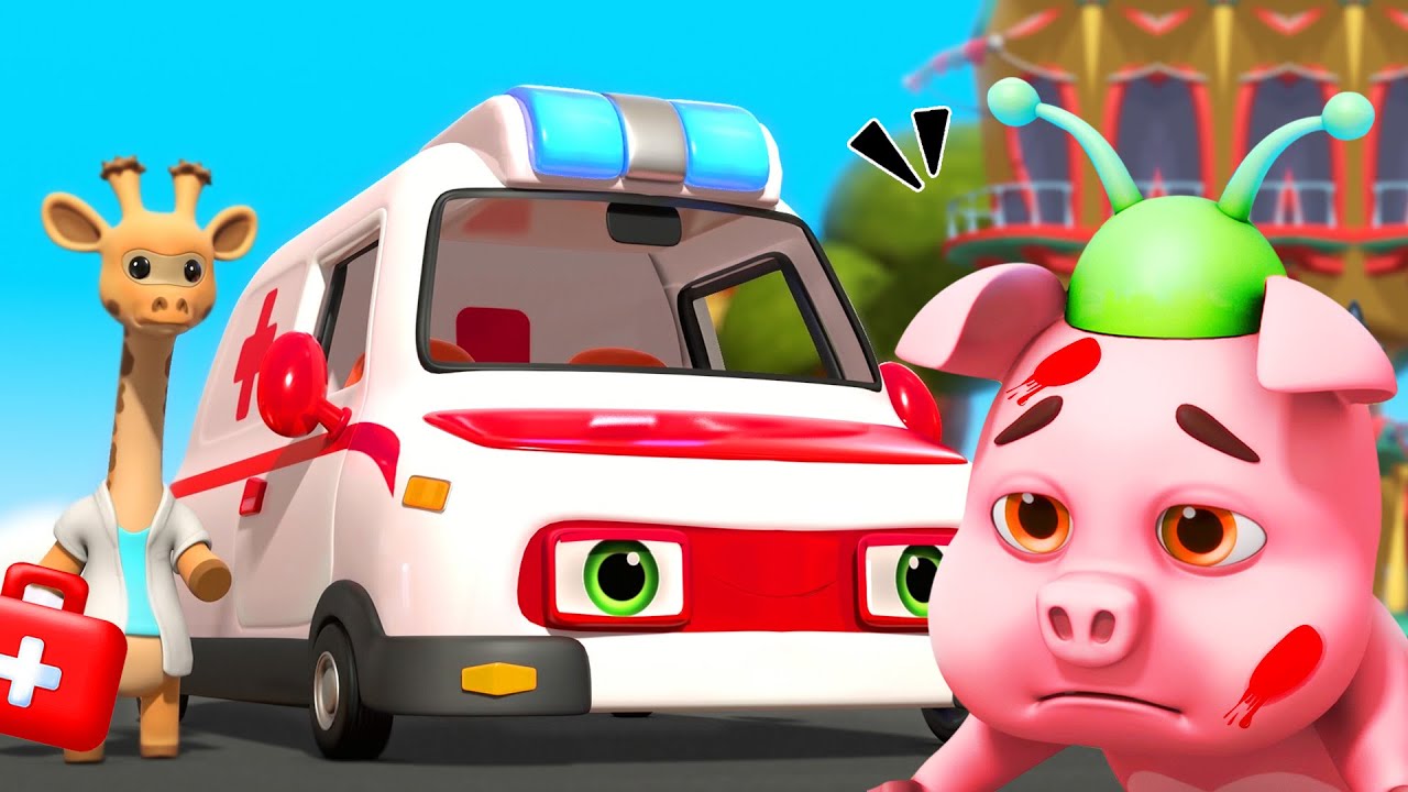 Little Rescue Squad -🚑 Ambulance, Fire Truck, Police Car, | Ambulance ...