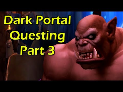 Warlords of Draenor Alpha: Tanaan Jungle Dark Portal Questing Part 3 with Wowcrendor | WoWcrendor