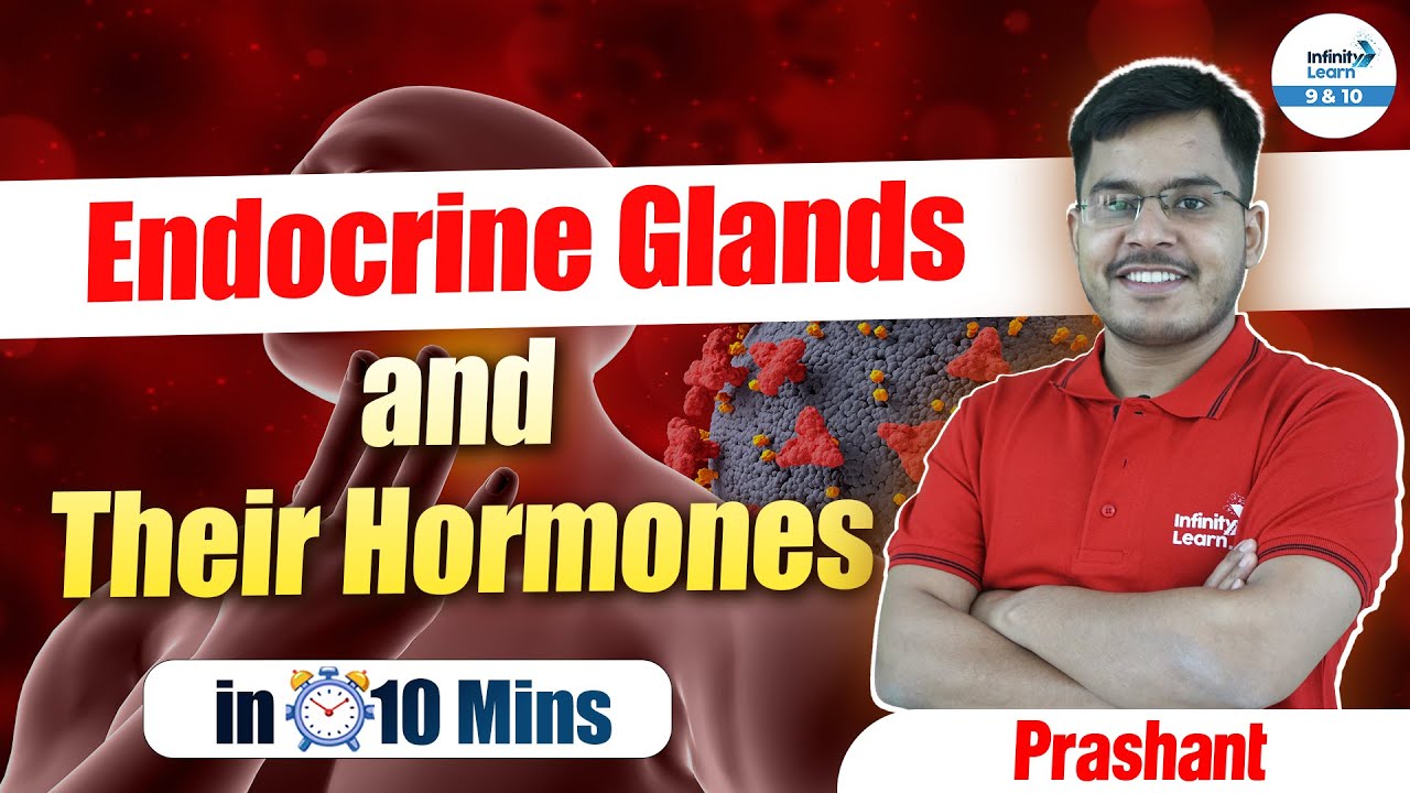 Endocrine Glands and Their Hormones | Biology | Concepts Under 10 Mins | 