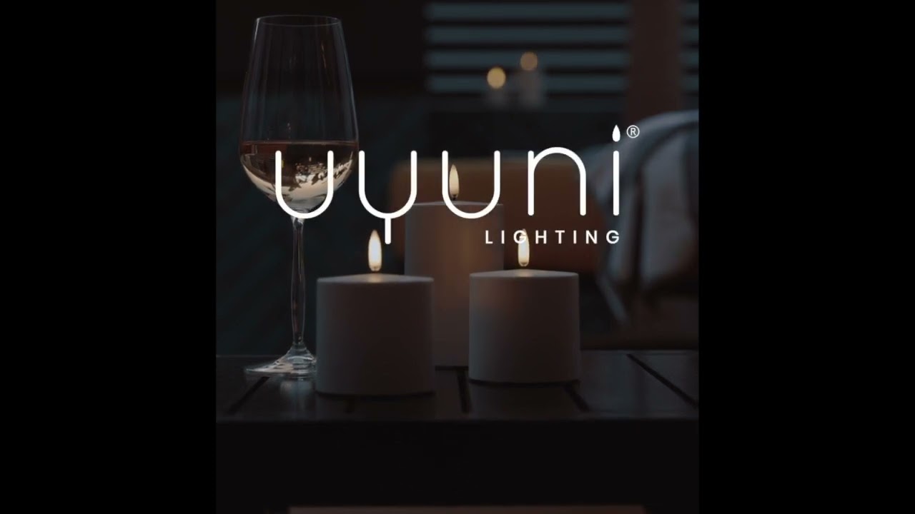 Uyuni Remote Controlled Outdoor Flameless Candles