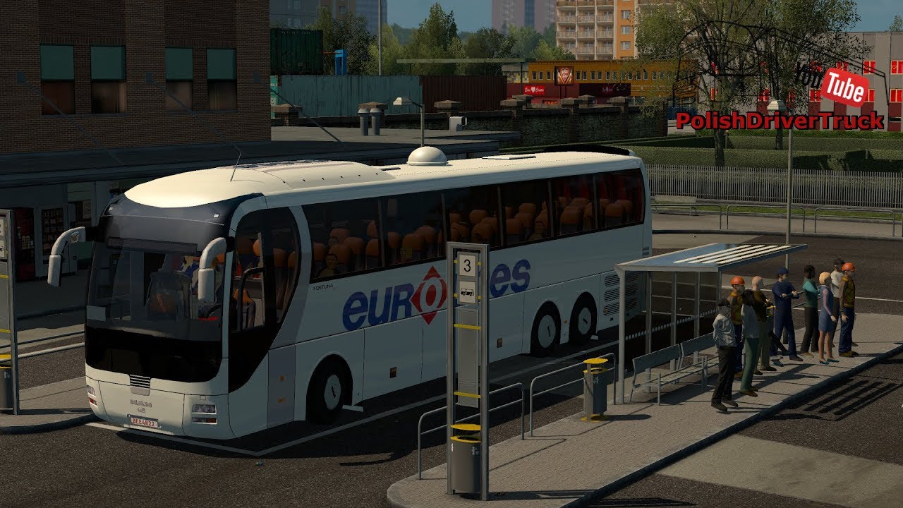Ets2 V1 31 Pdt Bus Station For 1 31 Update Youtube