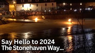 Stonehaven Fireballs 2024, a unique view of the action!