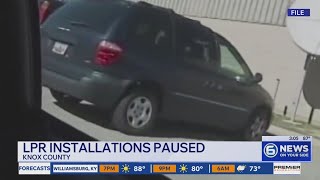 Installation of license plate readers paused: KCSO