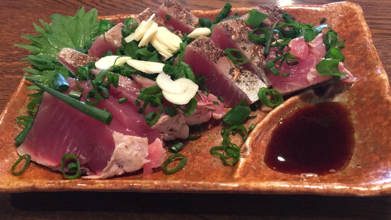 カツオたたき 作り方 Youtube