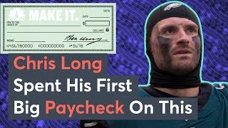 What NFL Player Chris Long Bought With His First Big Paycheck