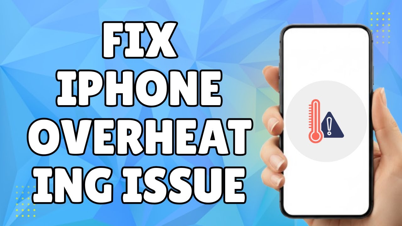How to Fix iPhone Overheating Issue - YouTube
