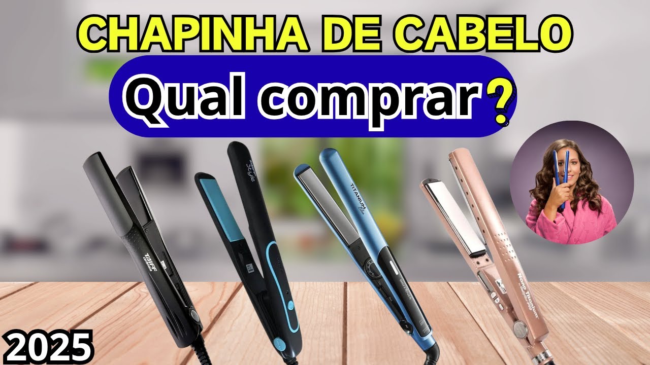 Qual a melhor Chapinha de cabelo em 2025? As Top 4 melhores Chapinhas ...