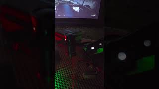 fpv rc truck night riding with a projector #walksnail #emaxx #rccars #fpv #projector