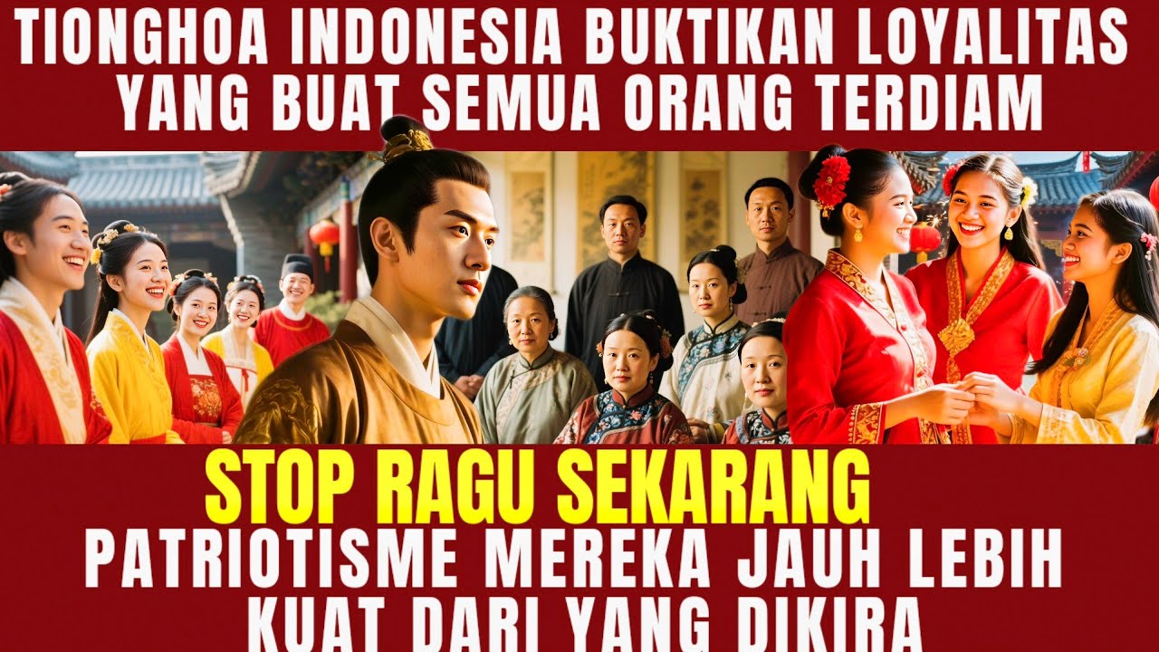 “STOP RAGU! Tionghoa Indonesia Tunjukkan Patriotisme yang Buat Netizen Nangis!”