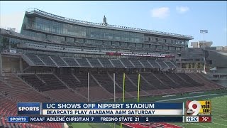 UC shows off NIppert Stadium renovations to fans