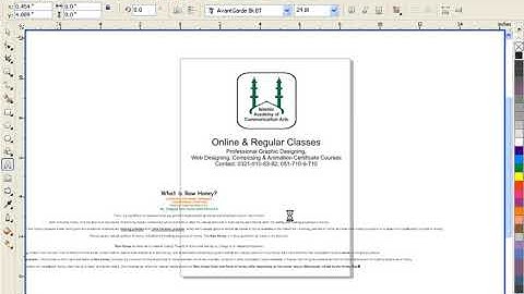 How to create text in corel draw complete tutorial urdu hindi #lesson 11 1