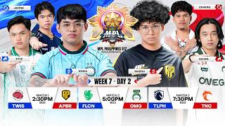 🔴 LIVE | MPL PH S17 | ENGLISH - Week 7 Day 2