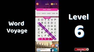 🎮 Word Voyage Level 6 Answers | Relaxing Word Puzzle Adventure 🌍 | Go Answer screenshot 4