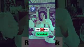 Israrla yanlış söylediğimiz kelimeler                      insta englishwithcagla
