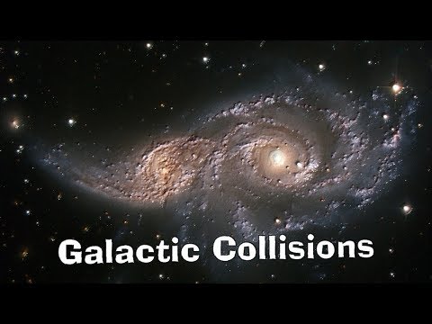 Galactic Collisions / Javascript Simulation