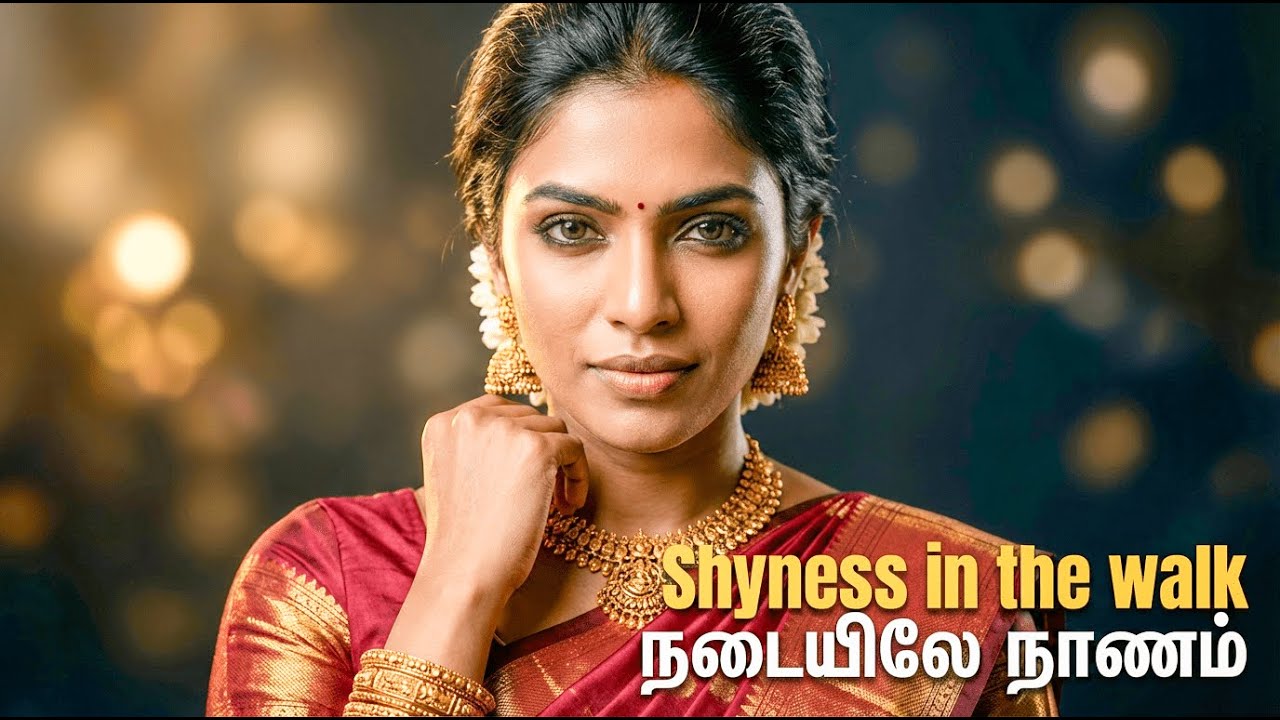 நடையிலே நாணம் 😍 | Saree Walk That Steals Hearts | New Tamil Viral Song