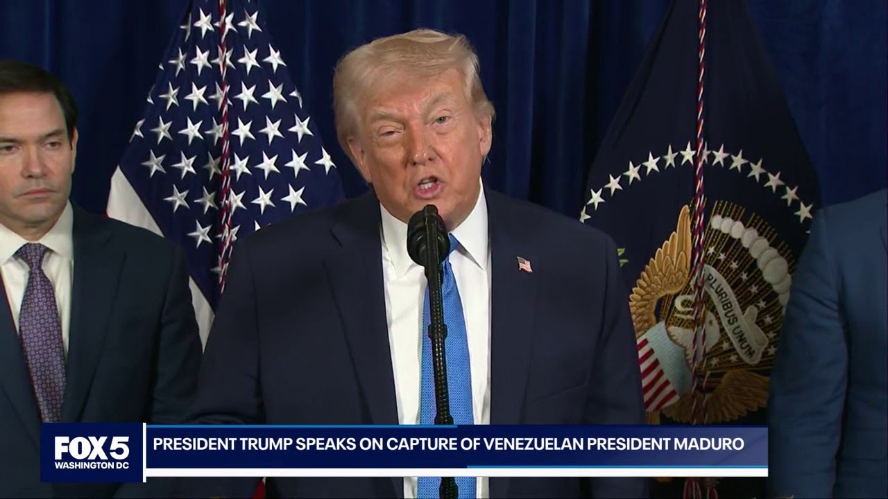 Trump says the US 'will essentially run' Venezuela after Maduro's capture