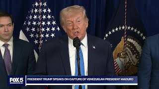 Trump says the US 'will essentially run' Venezuela after Maduro's capture