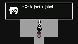 Undertale Gaster&#39;s joke?