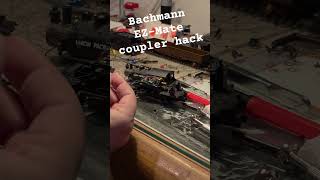 Bachmann EZ-Mate coupler hack!