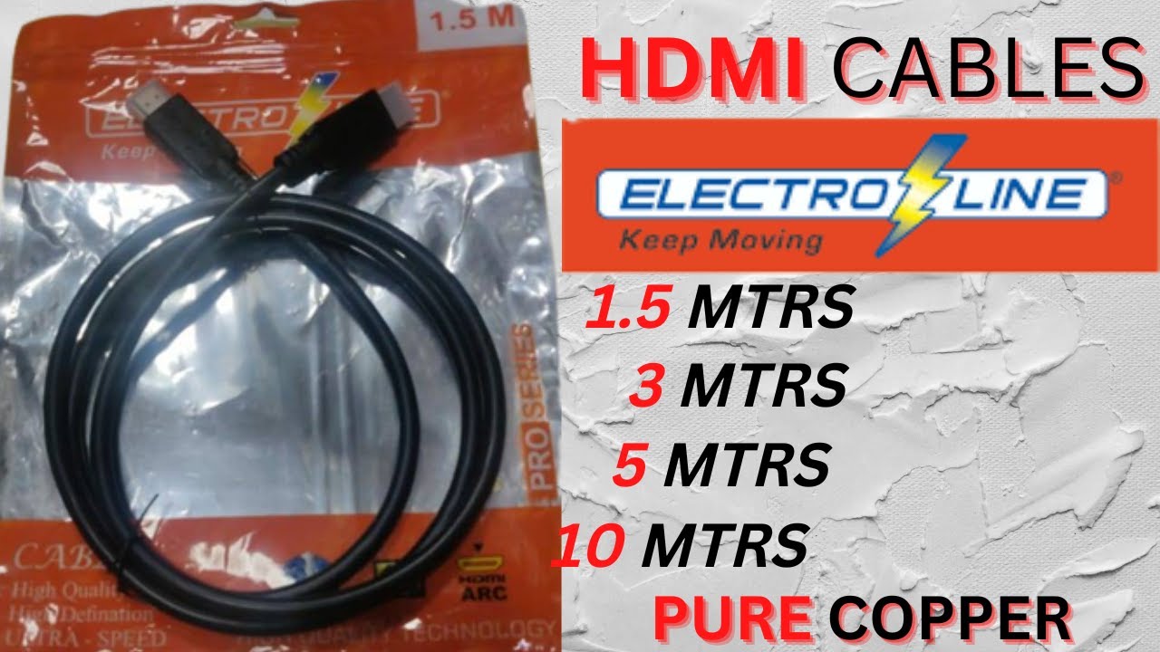 HDMI CABLE PURE COPPER HDMI CABLE USED IN LED TV MADE IN INDIA