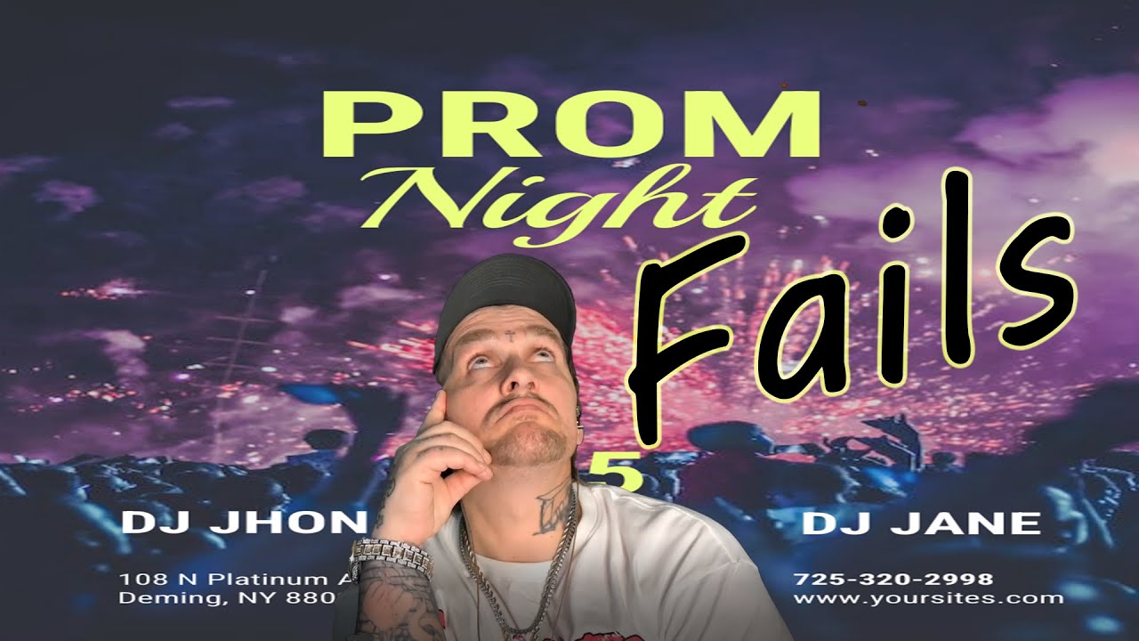 Prom night gone wrong in seconds