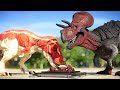 T-rex, Ultimasaurus, Mosasaurus, Zilla, Mammoth, Goat 🌍 Jurassic World Evolution
