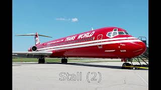 McDonnell Douglas MD-80 \& MD-90 Warnings Sounds And Alarms | HD Audio COMPLETE