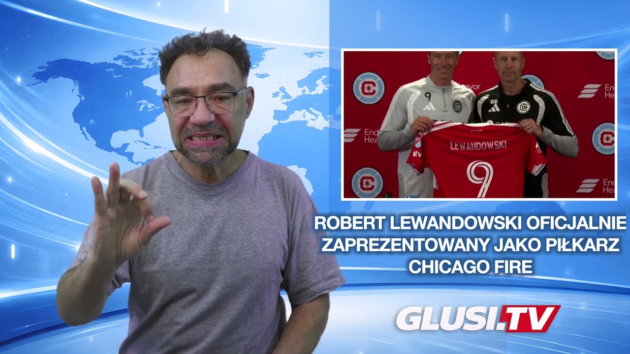 Robert Lewandowski oficjalnie zaprezentowany jako piłkarz Chicago Fire
