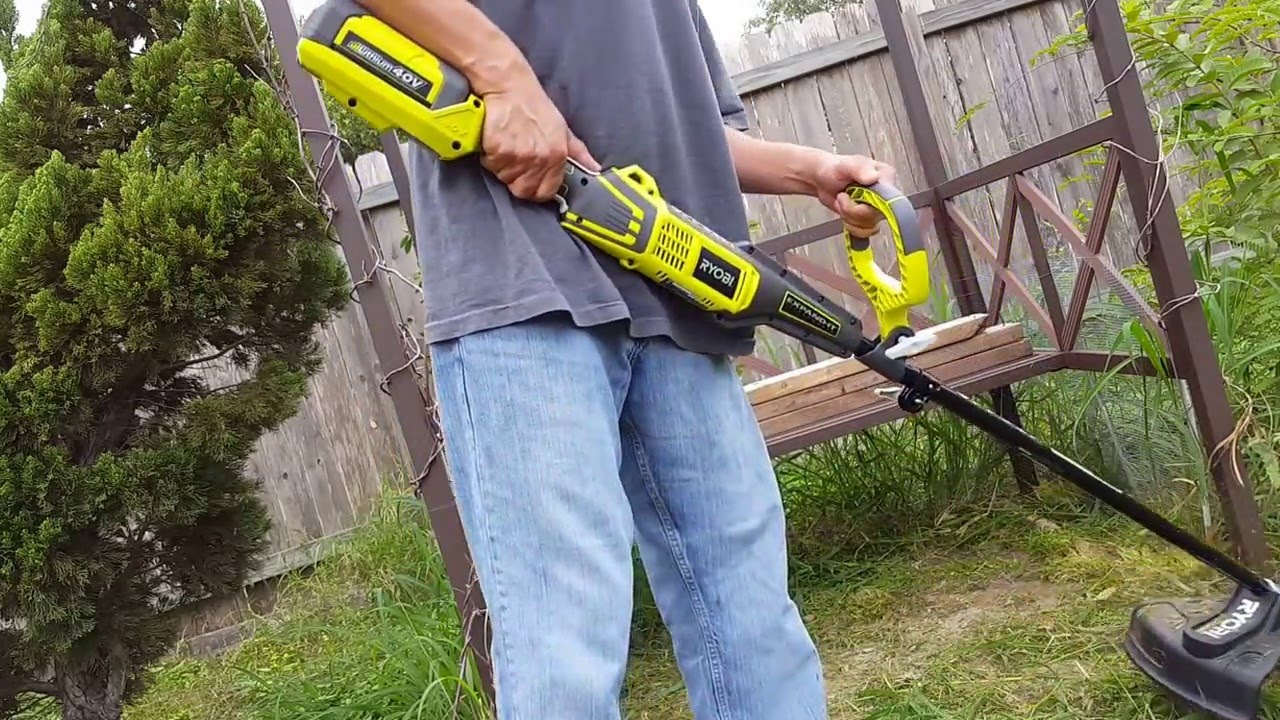 ryobi 40v weed trimmer