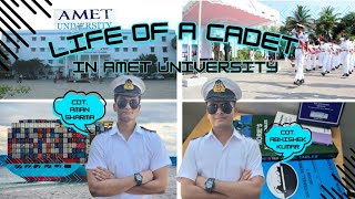 LIFE OF A CADET IN AMET UNIVERSITY | CHENNAI. #merchantnavy #university #mariners #amet #sailor