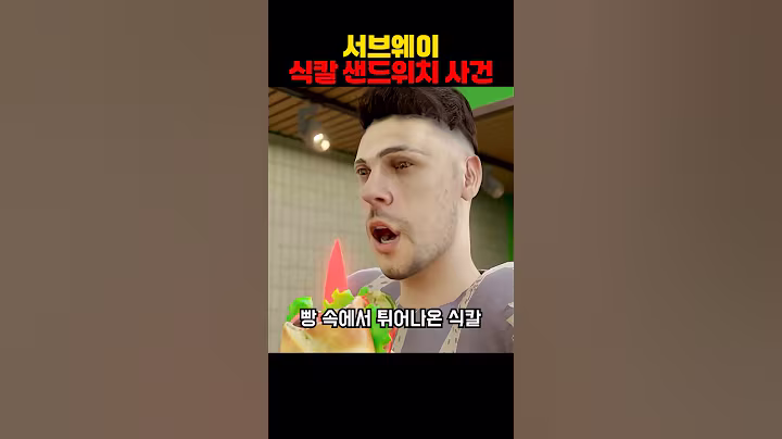 서브웨이 식칼 샌드위치 사건