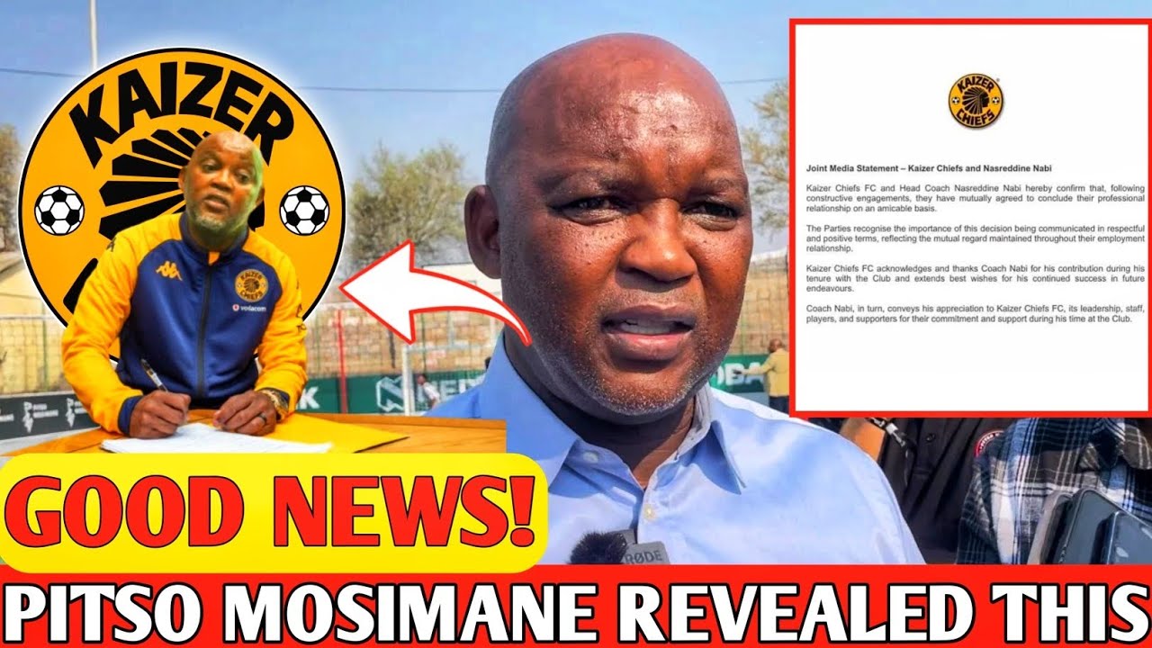 Питсо Мосимане раскрыл правду о своем переходе в «Кайзер Чифс»: «Я на пути в Южную Африку».