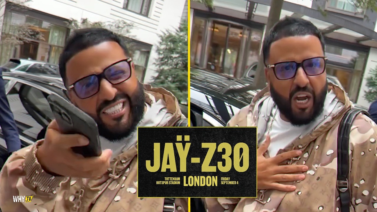DJ Khaled Pulls Up in London for Night One of Jay Z’s Stadium Show and He Can’t Wait to See Hov Take the Stage