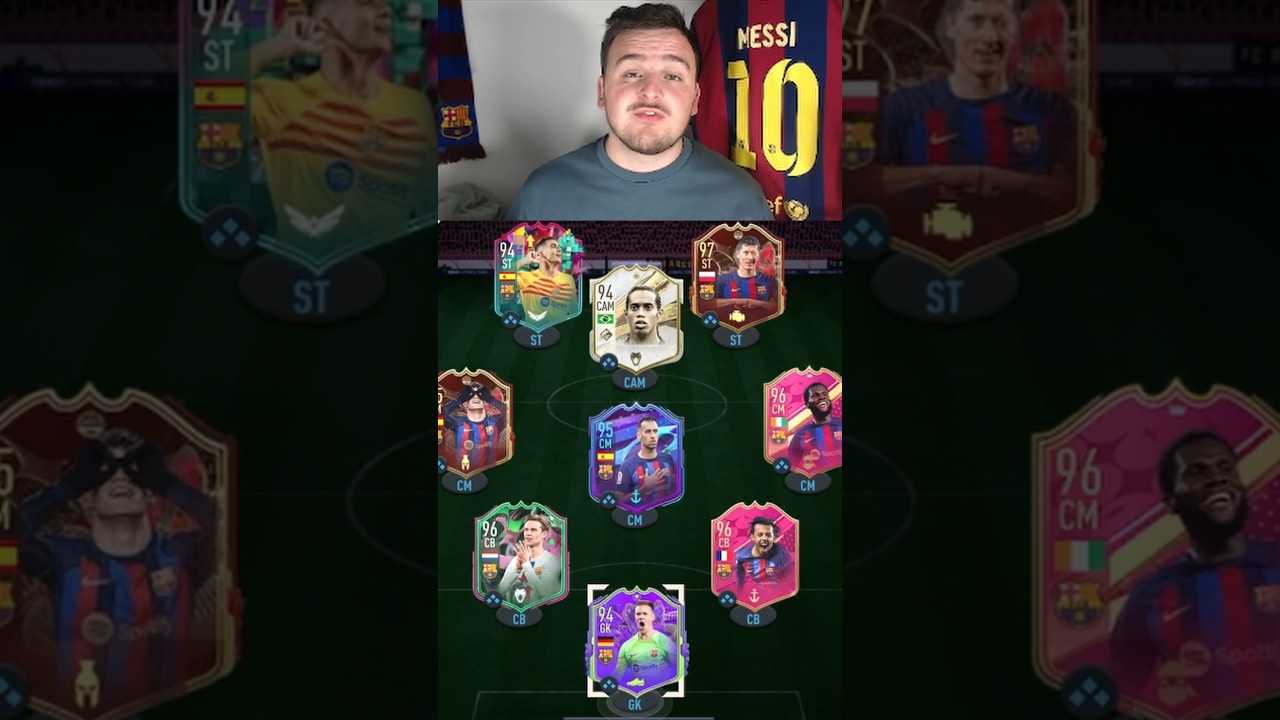 I MADE A 1M COIN UPGRADE TO MY BARCELONA TEAM!!! 