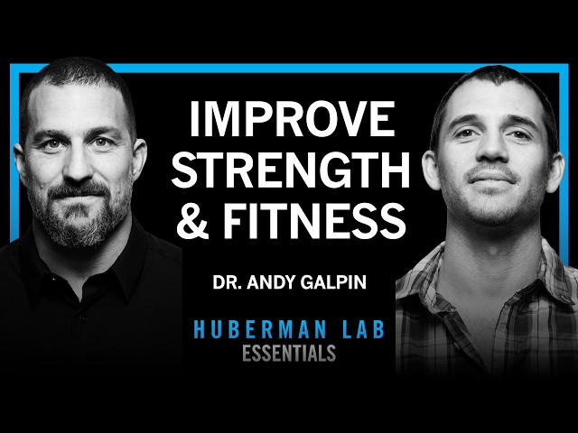 Thumbnail for Essentials: How to Build Strength, Muscle Size & Endurance | Dr. Andy Galpin