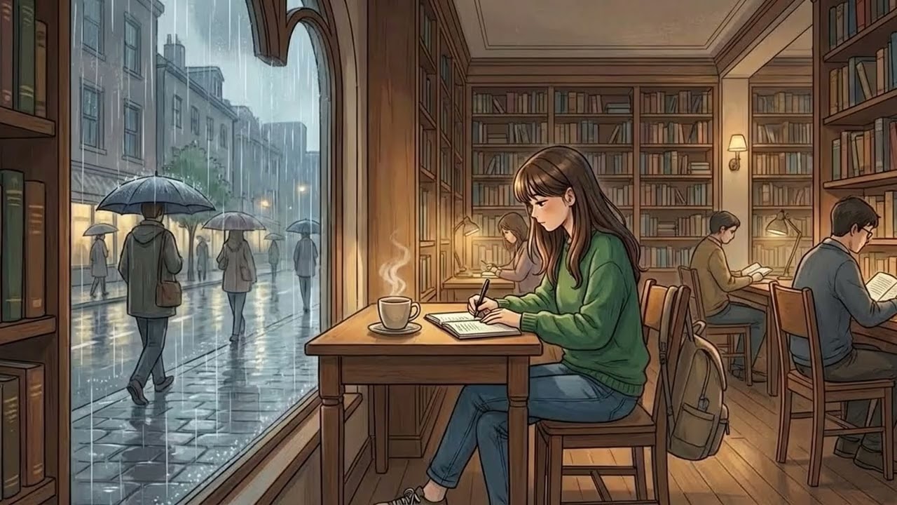 Loft Rainy Window – Chill Lo-Fi Beats for Study, Work & Relax