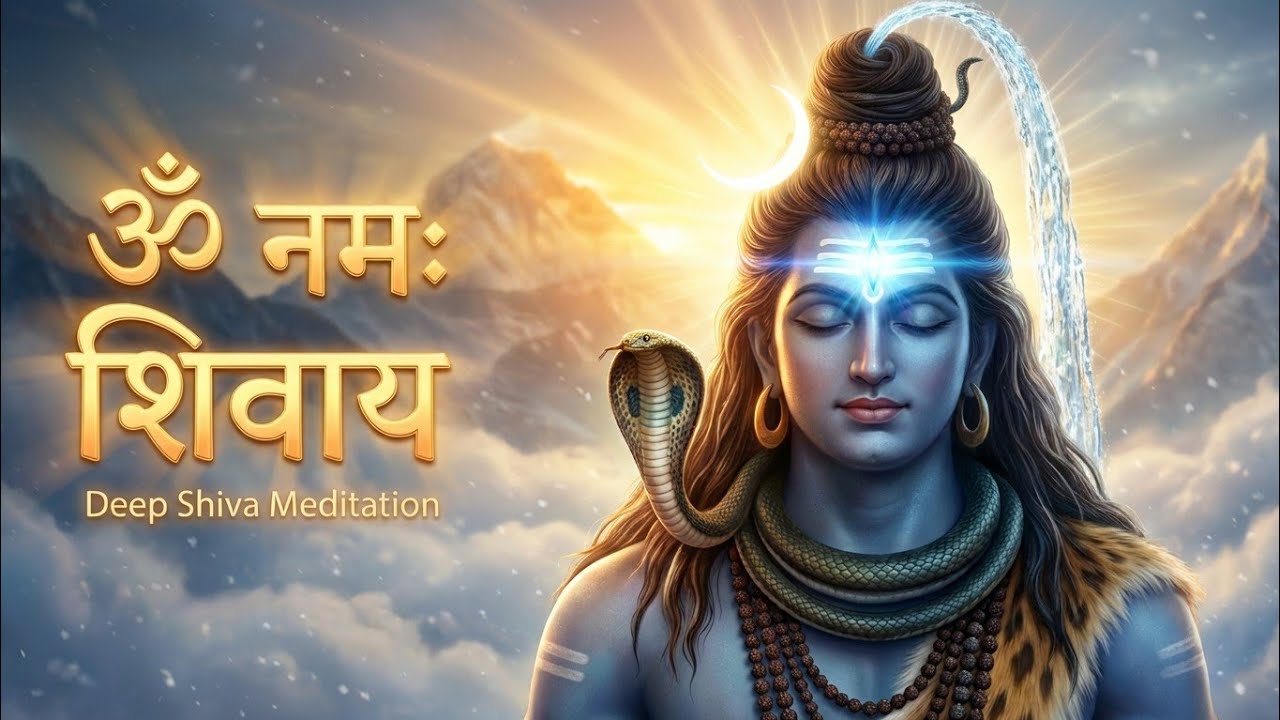 ॐ नमः शिवाय 🕉 Deep Shiva Meditation | Powerful Shiva Mantra for Peace & Healing