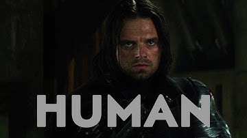 Human || Bucky Barnes (Steve/Bucky/Sam)