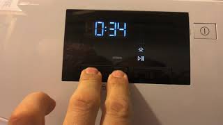 Beko Du Tumble Dryer How To Lock Or Unlock Childrens Access To Ons How To Activate Child Lock