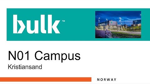 Future-Ready Capacity and Power: Norway Data Center Campus
