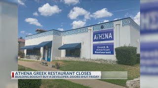 Athena Greek Restaurant in Tyler announces closing