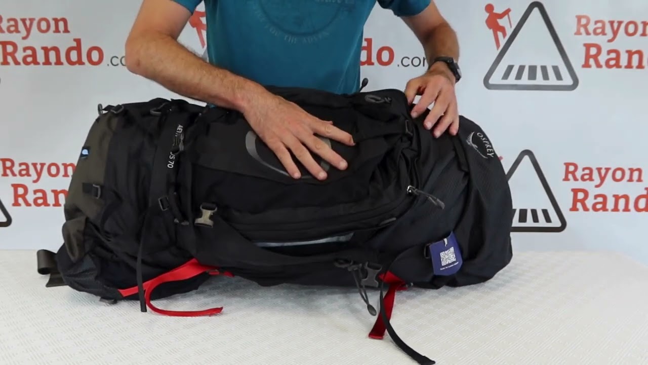 Présentation du sac à dos Aether Plus 70 de Osprey