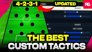 Check out these *NEW* Unbelievable 4-2-3-1 Custom Tactics/Instruction in FIFA 23! (SO MANY WINS)