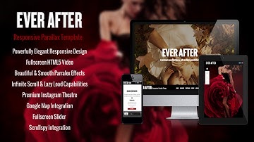 Ever After - OnePage Parallax Theme | Themeforest Website Templates and Themes