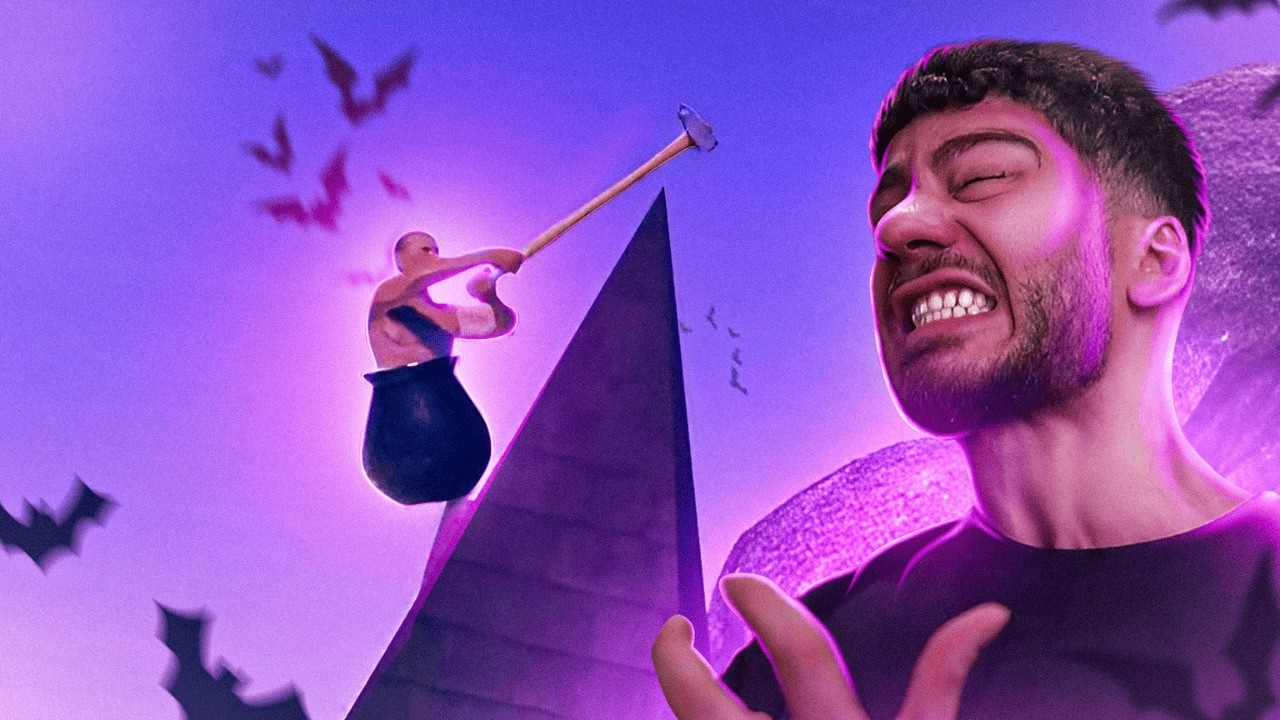 اللعبة هاي بتكسر الصيام 😡 (Getting Over It)