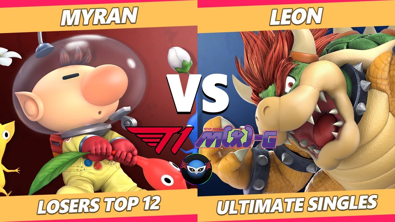 M-Kolosseum 4 Losers Top 12 - Myran (Olimar) Vs. LeoN (Bowser) SSBU Smash Ultimate